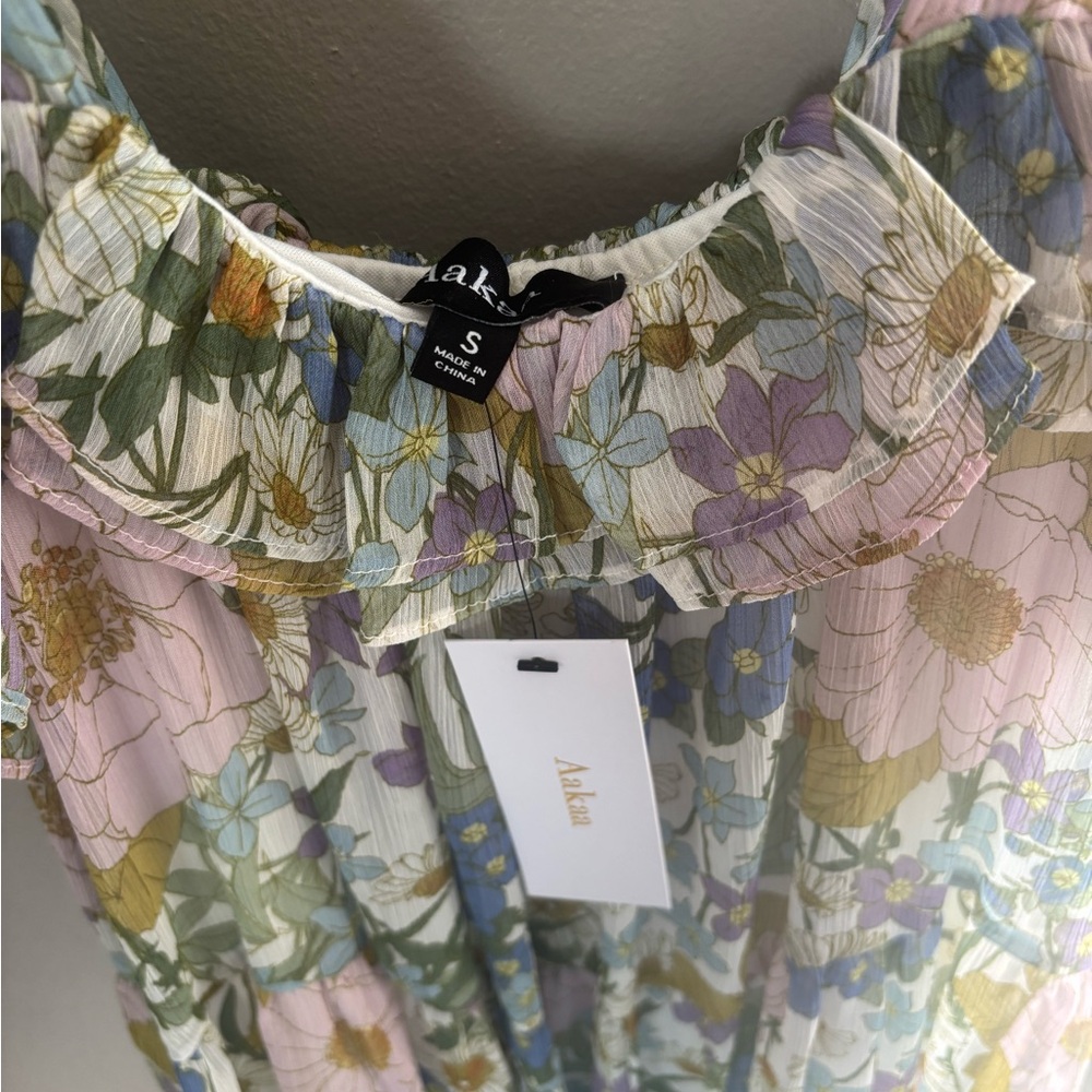 Floral Ruffle Sundress - Picture 2 of 3